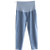Maternity Full Panel Pants in Cotton-Linen  Women’s Pregnant Cotton and Linen Belly Summer High Rise Waist Wide-legged Casual Long Trousers for Woman in trend The Conch Orchid Blue Maternity Full Panel Pants in Cotton-Linen  Women’s Pregnant Cotton and Linen Belly Summer High Rise Waist Wide-legged Casual Long Trousers for Woman in trend The Conch Orchid Blue