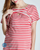 Maternity Striped Nursing T-Shirt   Woman's Stripe Pregnant Breastfeeding Tops Short Sleeve Round Neck Casual T-shirts Boatneck Top for Woman Summer Clothes in trending Red Maternity Striped Nursing T-Shirt   Woman's Stripe Pregnant Breastfeeding Tops Short Sleeve Round Neck Casual T-shirts Boatneck Top for Woman Summer Clothes in trending Red