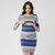 Nursing Maternity Boatneck Dress  Women’s Stripe Round Neck Breast-Feeding Plus Size Fashion Leisure Mom Breastfeeding Spring Autumn Clothes Striped Dresses For Women in trendy Blue Nursing Maternity Boatneck Dress  Women’s Stripe Round Neck Breast-Feeding Plus Size Fashion Leisure Mom Breastfeeding Spring Autumn Clothes Striped Dresses For Women in trendy Blue