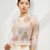 Watercolor Crewneck Sweater  Women’s Rhinestone 27% Wool + 32% Mohair Pullover O-Neck Jumper Knitted Sweaters Designer Fashion Workwear for Woman in Pink Watercolor Crewneck Sweater  Women’s Rhinestone 27% Wool + 32% Mohair Pullover O-Neck Jumper Knitted Sweaters Designer Fashion Workwear for Woman in Pink