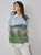 Art Sweater Vest  Women’s French Look Oil Painting Designer Light Blue Pullovers High Fashion Jumpers Knit Top Spring Clothes Sweaters Vests for trendy Woman