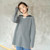 Teen Thick Knit Sweater  Girls Knitted Autumn Preppy Style Gray / grey Pullover Tops for Teens Kids Big Collor Design Fashion All-match Children Trendy Sweaters Clothes Teen Thick Knit Sweater  Girls Knitted Autumn Preppy Style Gray / grey Pullover Tops for Teens Kids Big Collor Design Fashion All-match Children Trendy Sweaters Clothes