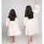 Patch Dress in Cotton-Linen Patch Dress in Cotton-Linen