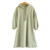 Teen Fleece Hoodie  for Girls Light Green Casual Winter Thicken Warm Hooded Dress Teenage Kids Clothes Mid-length Children Teens Dresses Teen Fleece Hoodie  for Girls Light Green Casual Winter Thicken Warm Hooded Dress Teenage Kids Clothes Mid-length Children Teens Dresses