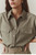 Slim Fit Casual Shirt  Women’s Spring Summer Autumn Commuter Temperament Female Solid Colour Loose Niche High Quality Tops Shirts for trend styled Woman in Olive Green Slim Fit Casual Shirt  Women’s Spring Summer Autumn Commuter Temperament Female Solid Colour Loose Niche High Quality Tops Shirts for trend styled Woman in Olive Green