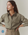 Slim Fit Casual Shirt  Women’s Spring Summer Autumn Commuter Temperament Female Solid Colour Loose Niche High Quality Tops Shirts for trending Woman in Olive Green Slim Fit Casual Shirt  Women’s Spring Summer Autumn Commuter Temperament Female Solid Colour Loose Niche High Quality Tops Shirts for trending Woman in Olive Green