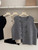 Knitted Irregular Boatneck Sweater Vest  Women’s Sleeveless Design Single Breasted Casual Waistcoat Korean Autumn Winter Chic Sweaters for trend Woman in Beige Khaki Black Gray / Grey