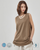 MiteigiYūki Oversized Scoopneck Sports T-Shirt  Genderful Unisex Anywear Mens Women’s American Sport Tee Top Retro High Street Kanye Washed Vest Fashionable Sleeveless Bottom Split Fitness Activewear Tops Plus Size T-Shirts for trending Man Woman in Brown MiteigiYūki Oversized Scoopneck Sports T-Shirt  Genderful Unisex Anywear Mens Women’s American Sport Tee Top Retro High Street Kanye Washed Vest Fashionable Sleeveless Bottom Split Fitness Activewear Tops Plus Size T-Shirts for trending Man Woman in Brown