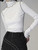 Turtleneck Stitch Top