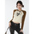 #7 Contrast Crewneck Sweatshirt   Women's Short Cropped Top Color Contrast Vintage American Fashion Female Long Sleeves Casual Winter Baggy Pullover Sweatshirts Tops for trend Woman in Khaki #7 Contrast Crewneck Sweatshirt   Women's Short Cropped Top Color Contrast Vintage American Fashion Female Long Sleeves Casual Winter Baggy Pullover Sweatshirts Tops for trend Woman in Khaki