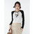#7 Contrast Crewneck Sweatshirt   Women's Short Cropped Top Color Contrast Vintage American Fashion Female Long Sleeves Casual Winter Baggy Pullover Sweatshirts Tops for Woman in stylish Black #7 Contrast Crewneck Sweatshirt   Women's Short Cropped Top Color Contrast Vintage American Fashion Female Long Sleeves Casual Winter Baggy Pullover Sweatshirts Tops for Woman in stylish Black