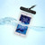 Waterproof Mobile Phone Case   PVC Transparent Cellphone Pouch Swimming Surfing Underwater Diving Water Proof Phones Bags in trendy  Blue