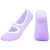 Candy Color Cotton Yoga Socks   Women’s Breathable Backless Anti-Slip Pilates Ankle Women Dance Training Fitness Sports Footwear for Woman in Lilac