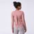 Long Sleeve Crewneck Sports Top  Women’s Thick Yoga T-shirts Fitness Sportswear t-shirt Apparel Elastic Sport Gym Clothes Full Length Shirt Training Wear Activewear for Plus Size Woman in Pink Long Sleeve Crewneck Sports Top  Women’s Thick Yoga T-shirts Fitness Sportswear t-shirt Apparel Elastic Sport Gym Clothes Full Length Shirt Training Wear Activewear for Plus Size Woman in Pink