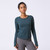 Long Sleeve Crewneck Sports Top  Women’s Thick Yoga T-shirts Fitness Sportswear t-shirt Apparel Elastic Sport Gym Clothes Full Length Shirt Training Wear Activewear for Plus Size Woman in Moran Dark Teal Blue Long Sleeve Crewneck Sports Top  Women’s Thick Yoga T-shirts Fitness Sportswear t-shirt Apparel Elastic Sport Gym Clothes Full Length Shirt Training Wear Activewear for Plus Size Woman in Moran Dark Teal Blue