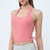 Yoga Vest Sports Bra  Women’s Activewear Fashion High Elastic Soft Sports Bra Crop Tank Top with Chest Pad Halter Workout Clothing Fitness Sportswear Plus Size for Woman in Peach Pollen Yoga Vest Sports Bra  Women’s Activewear Fashion High Elastic Soft Sports Bra Crop Tank Top with Chest Pad Halter Workout Clothing Fitness Sportswear Plus Size for Woman in Peach Pollen