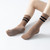 Long Terry Rib Socks   Women’s Cotton Breathable Sweat-absorbing Pilates Yoga Dance Fitness Training Anti-Slip Ribbed Sports Footwear for Woman in brown Long Terry Rib Socks   Women’s Cotton Breathable Sweat-absorbing Pilates Yoga Dance Fitness Training Anti-Slip Ribbed Sports Footwear for Woman in brown