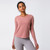 MiteigiYūki Crewneck Sports Yoga Top  Women’s Thick Long Sleeve t-shirts Fitness Sportswear t-shirt Apparel Elastic Sport Gym Clothes Full Length Shirt Training Wear Activewear for Plus Size Woman in Light Pink Purple MiteigiYūki Crewneck Sports Yoga Top  Women’s Thick Long Sleeve t-shirts Fitness Sportswear t-shirt Apparel Elastic Sport Gym Clothes Full Length Shirt Training Wear Activewear for Plus Size Woman in Light Pink Purple