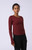 MiteigiYūki Crewneck Sports Yoga Top  Women’s Thick Long Sleeve t-shirts Fitness Sportswear t-shirt Apparel Elastic Sport Gym Clothes Full Length Shirt Training Wear Activewear for Plus Size Trend Woman in Vinegar Red MiteigiYūki Crewneck Sports Yoga Top  Women’s Thick Long Sleeve t-shirts Fitness Sportswear t-shirt Apparel Elastic Sport Gym Clothes Full Length Shirt Training Wear Activewear for Plus Size Trend Woman in Vinegar Red