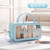 Waterproof Toiletry Bag   Unisex Mens Women’s Medium and Large-capacity Wet Dry Swimming Storage Outdoor Portable Skincare Organizer Wash Beach Bags Holiday Vacation Getaway Accessories for Man Woman in Blue