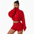 MiteigiYūki Long-Sleeve Sports Sweatshirt  Women’s Half Zipper Loose Fashion Mock Neck Outdoor Yoga Gym Wear Training Casual Sport Sweatshirts Activewear Plus Size Sportswear for Woman in Red MiteigiYūki Long-Sleeve Sports Sweatshirt  Women’s Half Zipper Loose Fashion Mock Neck Outdoor Yoga Gym Wear Training Casual Sport Sweatshirts Activewear Plus Size Sportswear for Woman in Red