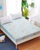 Band-Fitted Bed Sheet  Printing with Elastic Band Bedding Linens Dust Proof Mattress Protector Checkered Sheets in trending floral Blue white yellow Sakura Cherry Blossom Flowers Band-Fitted Bed Sheet  Printing with Elastic Band Bedding Linens Dust Proof Mattress Protector Checkered Sheets in trending floral Blue white yellow Sakura Cherry Blossom Flowers