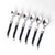 Steak Knife Set 24-Piece   24Pcs Laguiole Cutlery Black Handles Elegant Flatware Silverware stylish trendy Professional Tableware Set Steak Knife Set 24-Piece   24Pcs Laguiole Cutlery Black Handles Elegant Flatware Silverware stylish trendy Professional Tableware Set