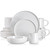 Ceramic Glaze Dinnerware Set   16 Piece White Stoneware Sesame with Dinner Plates, Dessert Plate, Soup Bowl, Mug Sets Ceramic Glaze Dinnerware Set   16 Piece White Stoneware Sesame with Dinner Plates, Dessert Plate, Soup Bowl, Mug Sets
