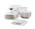 24-Piece Porcelain Plates Set  Dinnerware leaf shape with 12 Soup-, Dinner-, Plates White Tableware Sets Trend Service for 12 Person 24-Piece Porcelain Plates Set  Dinnerware leaf shape with 12 Soup-, Dinner-, Plates White Tableware Sets Trend Service for 12 Person