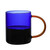Colored Glass Coffee Cup  380ml Nordic Household Heat Resistant Mug Juice Drinking Mugs Tea Water Glasware Cup with Handle Drinkware Glases in Blue Amber brown