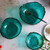 Irregular Glass Salad Bowl   Phnom Penh Fruit Food Storage Containers Soup Dessert Snack Food Mixing Bowls Serveware Kitchen Dining Glassware Tableware in Trend Green