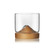 Mountain Coffee Glass Cup with Wooden Coaster Mountain Coffee Glass Cup with Wooden Coaster