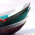 Salad Bowl Serveware  Tableware Plate Snack Organizer Boat Shape 12 Inch Phnom Penh Glass Fruit Plates Home Kitchen Bowls Dishes Dining Room Decoration in Gray grey, Lake Green, Purple, Transparent details