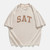 Heavy Duty T-Shirt  Men's Women’s Unisex Anywear Summer 280G Round o-neck crewneck Suede Hip Hop Loose Fit Short Sleeves Plus Size SAT Letter Print T-shirts Tops Tees for Man Woman in Beige Heavy Duty T-Shirt  Men's Women’s Unisex Anywear Summer 280G Round o-neck crewneck Suede Hip Hop Loose Fit Short Sleeves Plus Size SAT Letter Print T-shirts Tops Tees for Man Woman in Beige