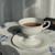 Bone China Coffee Cup And Saucer Handmade Ceramic Goblet Mug  Espresso Sets Nordic Style Creative Pure White Afternoon Tea Mugs Cups Norway Scandinavia Scandinavian Norwegian trend Drinkware Bone China Coffee Cup And Saucer Handmade Ceramic Goblet Mug  Espresso Sets Nordic Style Creative Pure White Afternoon Tea Mugs Cups Norway Scandinavia Scandinavian Norwegian trend Drinkware