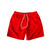 Drawcord Tie Swim Shorts  Mens Sexy Swimwear Boxers Trunks Sport Beach Pants Board Surf Bathing Swimwear Plus Size Fitness MiteigiYūki Activewear for man in red