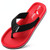 Beach Flip Flops   Men’s Summer Business Version The Trend Of Sports Creative Men Flip Flops Soft Rubber Stretch-resistant Broadband Beachwear Slippers Petite Plus Size Footwear Sandals for Man in Red Beach Flip Flops   Men’s Summer Business Version The Trend Of Sports Creative Men Flip Flops Soft Rubber Stretch-resistant Broadband Beachwear Slippers Petite Plus Size Footwear Sandals for Man in Red