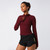 MiteigiYūki Finger-Hole Top  Women’s Mockneck Activewear Gym Fitness Clothing Long Sleeve Half Zipper Fashion Sport Wear Full Length T-Shirt Sportswear Tops Plus Size Sports T-Shirts for Woman in Deep red MiteigiYūki Finger-Hole Top  Women’s Mockneck Activewear Gym Fitness Clothing Long Sleeve Half Zipper Fashion Sport Wear Full Length T-Shirt Sportswear Tops Plus Size Sports T-Shirts for Woman in Deep red