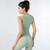 MiteigiYūki Yoga Top  Women’s Sleeveless Sport Activewear Running Vest Elastic Slim Sportwear V-Neck Pleated Gym Workout Tank Top Fitness Sport Tops for Plus Size Woman in trendy green MiteigiYūki Yoga Top  Women’s Sleeveless Sport Activewear Running Vest Elastic Slim Sportwear V-Neck Pleated Gym Workout Tank Top Fitness Sport Tops for Plus Size Woman in trendy green