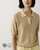 Japan Knit Polo Shirt  Women’s Japanese Summer Niche Design Luxury Brand elegant Fashion Tops Petite size Shirts for Woman in trending beige yellow Japan Knit Polo Shirt  Women’s Japanese Summer Niche Design Luxury Brand elegant Fashion Tops Petite size Shirts for Woman in trending beige yellow