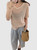 Short Sleeve V-neck Top   Women’s Striped See-through Blouse Thin Knitting T Shirt Summer Great Quality Semi Sheer Stripe Casual Cropped T-Shirts Tee Blouses Tops for Woman in trendy stripe Orange Short Sleeve V-neck Top   Women’s Striped See-through Blouse Thin Knitting T Shirt Summer Great Quality Semi Sheer Stripe Casual Cropped T-Shirts Tee Blouses Tops for Woman in trendy stripe Orange