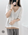 Double-hem Thin-knit Top  Women’s Good Quality Summer Half Sleeve V-Neck Sweater Contrast Color Loose Knitting Casual Tee Shirt Double hem Tops Sweaters for Woman in trending White Double-hem Thin-knit Top  Women’s Good Quality Summer Half Sleeve V-Neck Sweater Contrast Color Loose Knitting Casual Tee Shirt Double hem Tops Sweaters for Woman in trending White