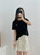 100% Cotton Embroidered T-Shirt   Women’s Embroidery Casual Basic Top Short Sleeve Summer Simple Pure Crewneck Regular Fit Tee Tops T-Shirts for Woman in trendy Black 100% Cotton Embroidered T-Shirt   Women’s Embroidery Casual Basic Top Short Sleeve Summer Simple Pure Crewneck Regular Fit Tee Tops T-Shirts for Woman in trendy Black