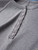 Snap Button Ribbed Top Women's Slim Fit Tees Tops Long Sleeve Raglan Sleeve Henley Essential T-Shirts Top for Woman in Gray grey