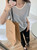 V-neck Top   Women’s Short Sleeve Striped See-through Blouse Thin Knitting T Shirt Summer Great Quality Semi Sheer Stripe Casual Cropped T-Shirts Tee Blouses Tops for Woman in stripe trendy Blue V-neck Top   Women’s Short Sleeve Striped See-through Blouse Thin Knitting T Shirt Summer Great Quality Semi Sheer Stripe Casual Cropped T-Shirts Tee Blouses Tops for Woman in stripe trendy Blue