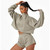 MiteigiYūki Mockneck Sports Sweatshirt  Women’s Half Zipper Long-Sleeve Loose Fashion Mock Neck Outdoor Yoga Gym Wear Training Casual Sport Sweatshirts Activewear Plus Size Sportswear for trendy Woman in Gray grey Green MiteigiYūki Mockneck Sports Sweatshirt  Women’s Half Zipper Long-Sleeve Loose Fashion Mock Neck Outdoor Yoga Gym Wear Training Casual Sport Sweatshirts Activewear Plus Size Sportswear for trendy Woman in Gray grey Green