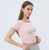 MiteigiYūki Crewneck Top  Women’s Activewear T-Shirt Slim Color Contrast Shirt Breathable Fitness Short Sleeve Gym Sport Crop Top Soft Elastic T-Shirts Plus Size Sports Tops for stylish Woman in Cherry blossom pink MiteigiYūki Crewneck Top  Women’s Activewear T-Shirt Slim Color Contrast Shirt Breathable Fitness Short Sleeve Gym Sport Crop Top Soft Elastic T-Shirts Plus Size Sports Tops for stylish Woman in Cherry blossom pink