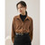Classic Shirt  Women's Clothing Spring Fashion Leisure Vintage Female Long Sleeve Chic Comfortable Casual Blouse Plus size Shirts for Woman in styled brown Classic Shirt  Women's Clothing Spring Fashion Leisure Vintage Female Long Sleeve Chic Comfortable Casual Blouse Plus size Shirts for Woman in styled brown