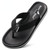 Anti-Slip Beach Flip Flops   Men’s Summer Business Version The Trend Of Sports Creative Men Flip Flops Soft Rubber Stretch-resistant Broadband Beachwear Slippers Petite Plus Size Footwear Sandals for Man in black Anti-Slip Beach Flip Flops   Men’s Summer Business Version The Trend Of Sports Creative Men Flip Flops Soft Rubber Stretch-resistant Broadband Beachwear Slippers Petite Plus Size Footwear Sandals for Man in black