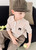 Mix & Match Shirt Shorts & Pants Japanese original design khaki cotton and linen striped half cardigan casual boys and girls suit short-sleeved shirts Fashion Stye Trend